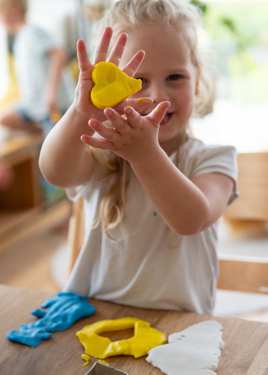 *BIO SOFTKNETE 4er SET 400gr* rot, gelb, grün, blau