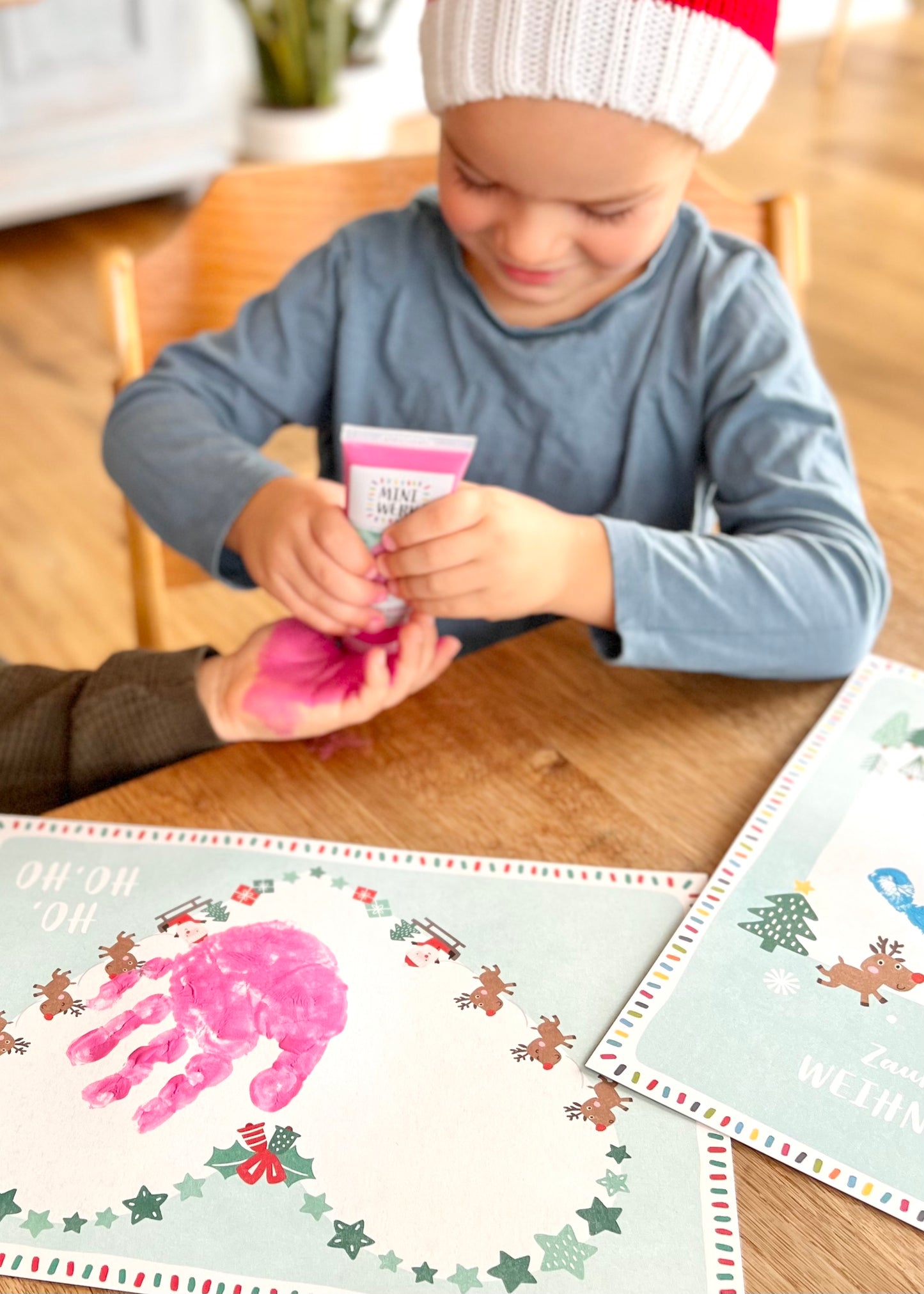 Abdruckset *WEIHNACHTSGRÜßE* (0-6 Jahre)