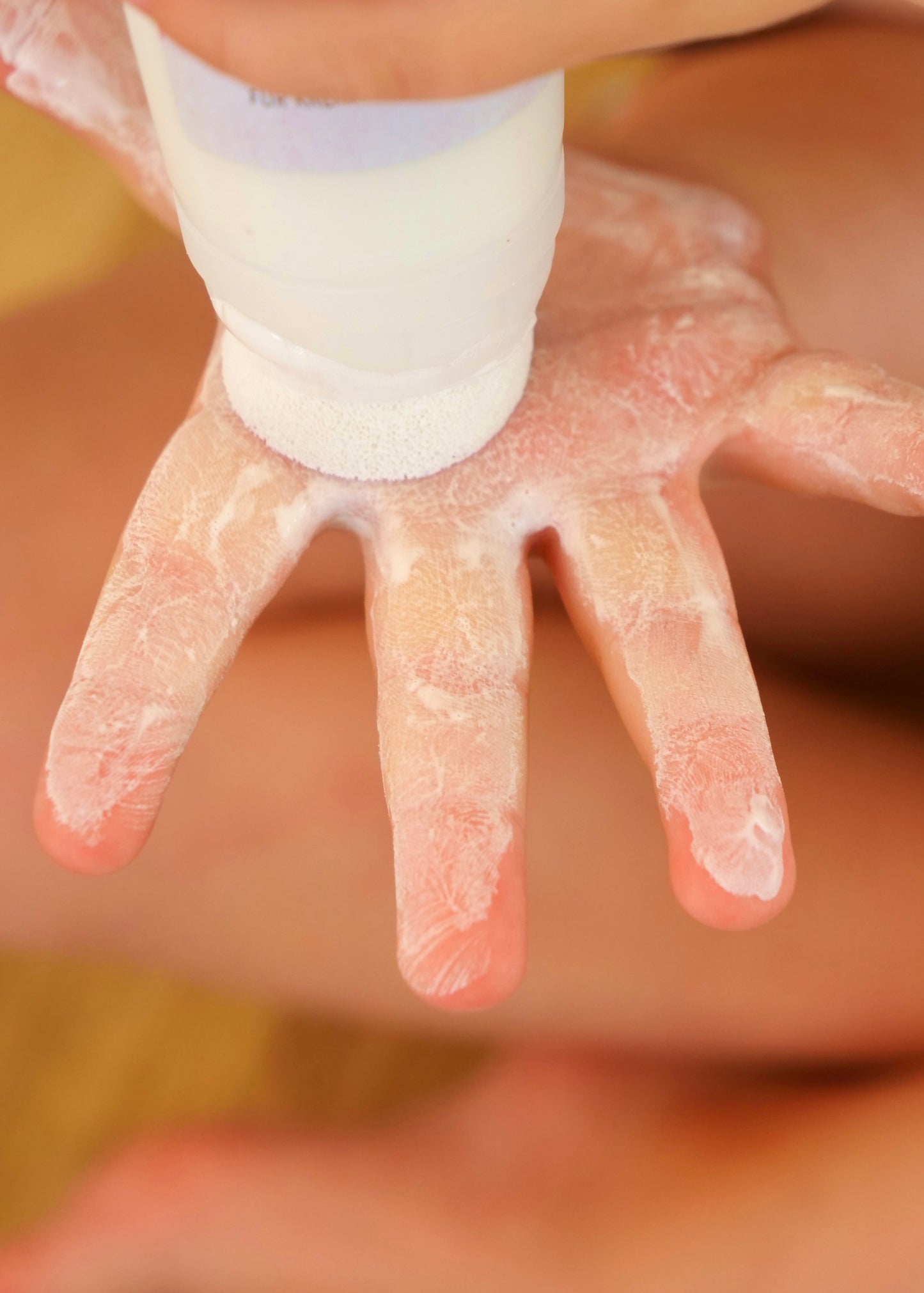 *NATURFARBE WEIß* mit Schwammaufsatz