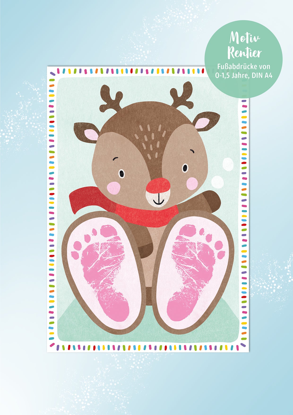Weihnachtskarte *RENTIER* 3 Stück