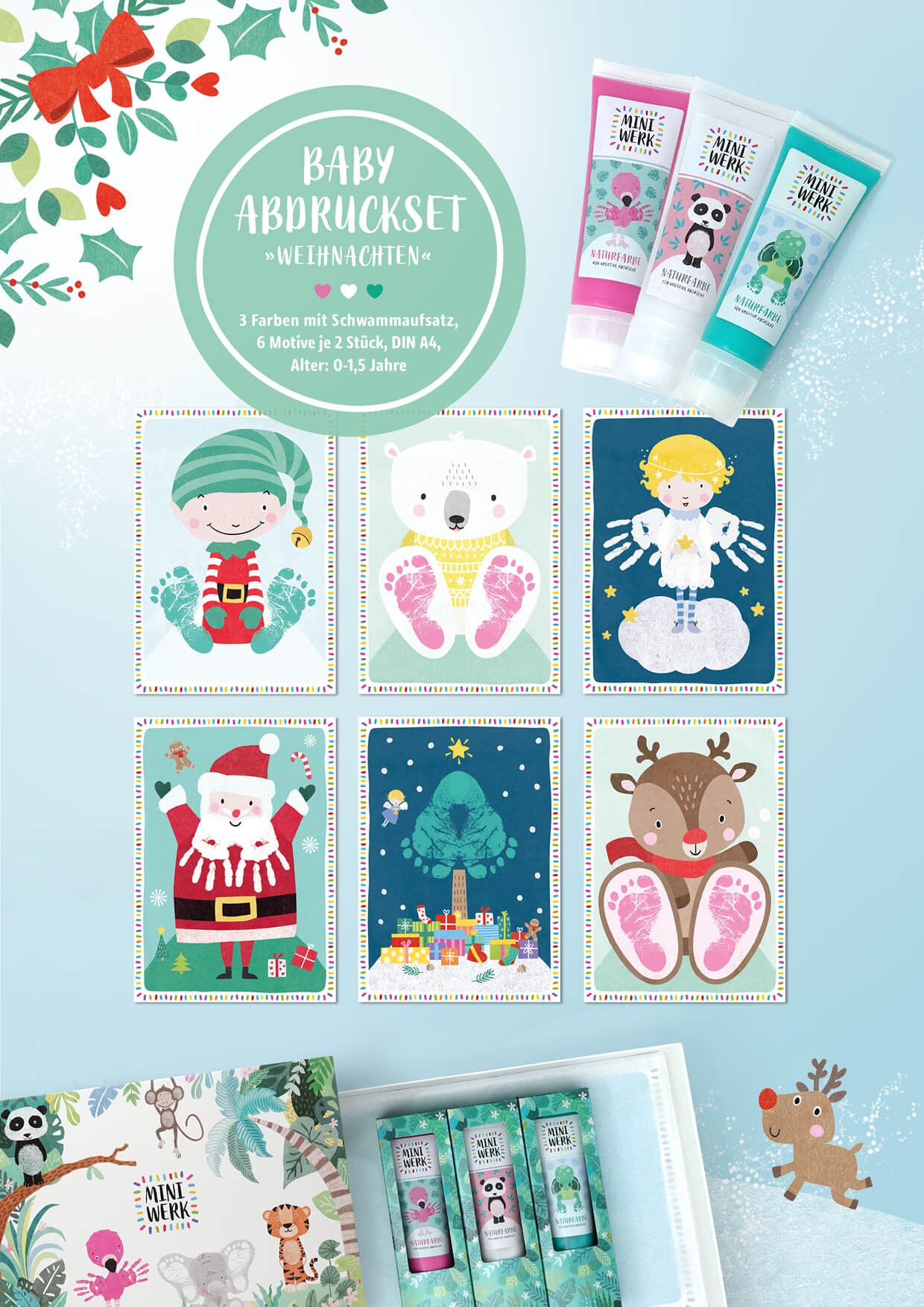 *WEIHNACHTSSET* für Babys (0-1,5 Jahre)