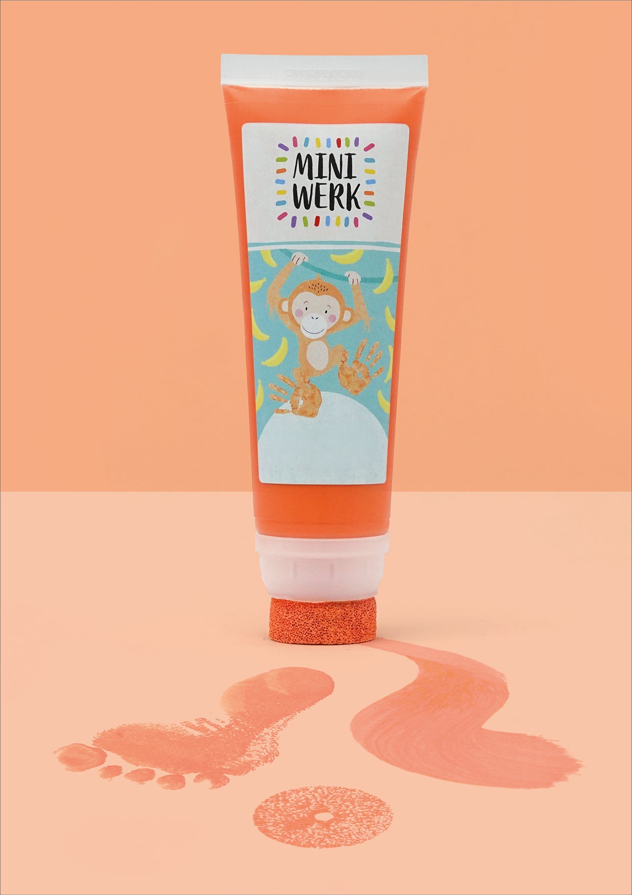 Baby Abdruckset *ORANGE* (0-1,5 Jahre)