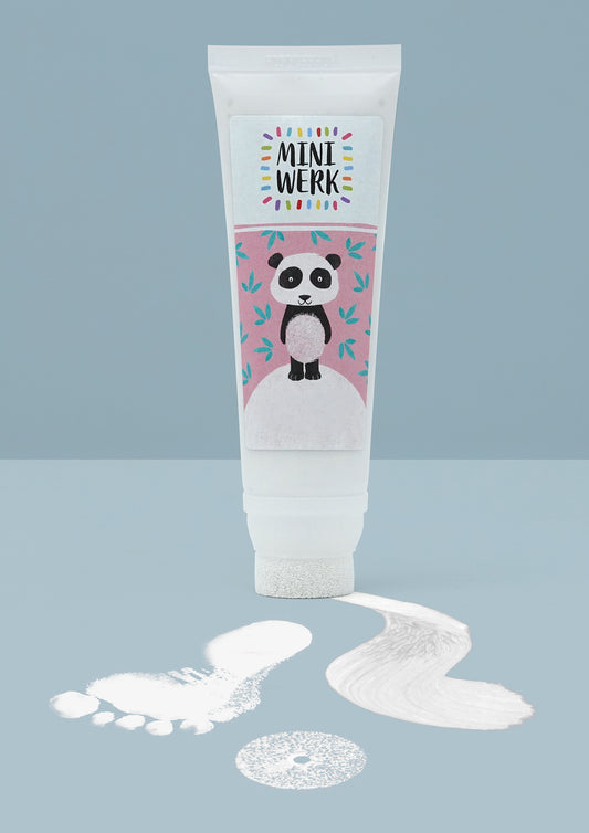 Miniwerk Baby Abdruckfarbe, Baby Abdruckset, Baby Fußabdruck, Baby Handabdruck, Erinnerungen gestalten, sicher und schadstofffrei