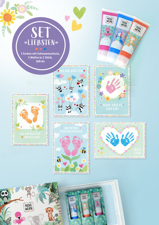 Miniwerk kreative Familienzeit, Bastelideen DIY Geschenke, Kreativ mit Kindern und Babys, Dekoration Kinderzimmer Babyzimmer