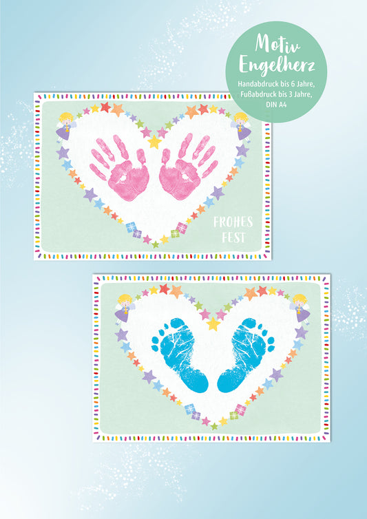 Weihnachtskarte *FROHES FEST* 3 Stück